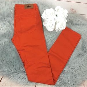 Lacoste Burnt orange jeans